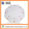 Professional Auto Open Cute Printing kids pvc umbrellas pvc umbrella